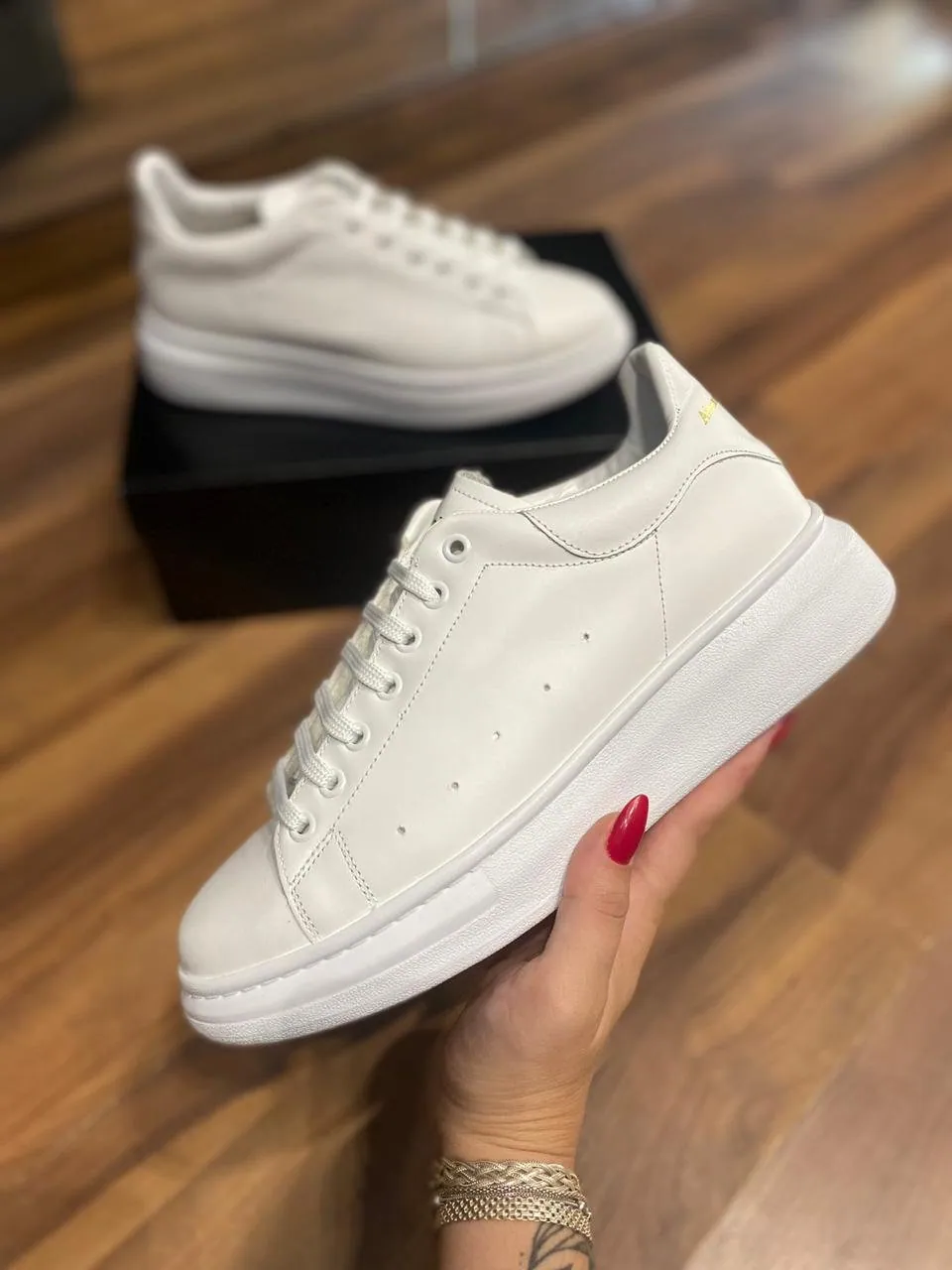 Tenis Alexander McQueen Couro — foto 2