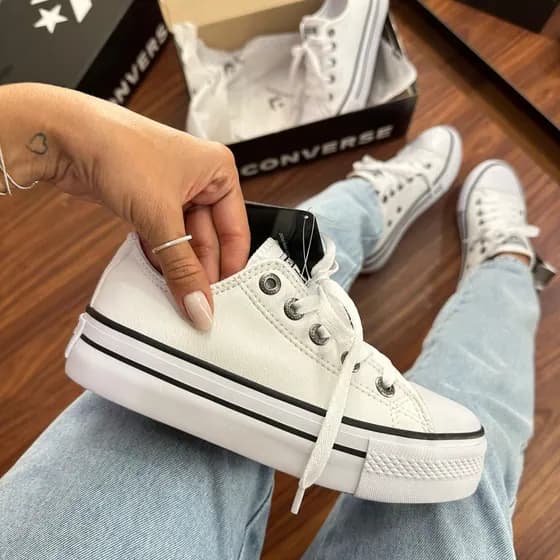 Tênis All Star Plataforma PU Prime Feminino