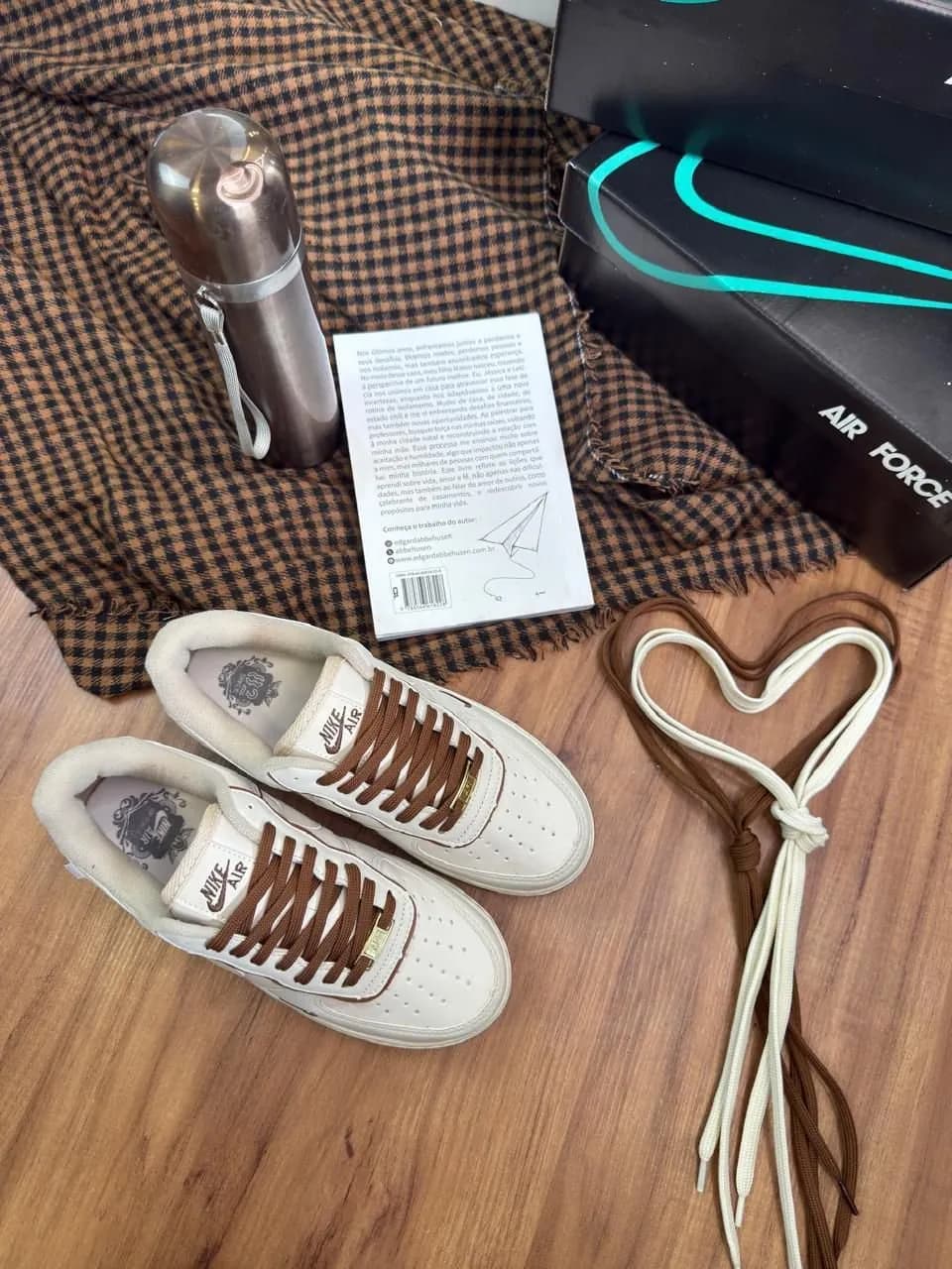 Tênis Nike Air Force Caramelo — foto 3