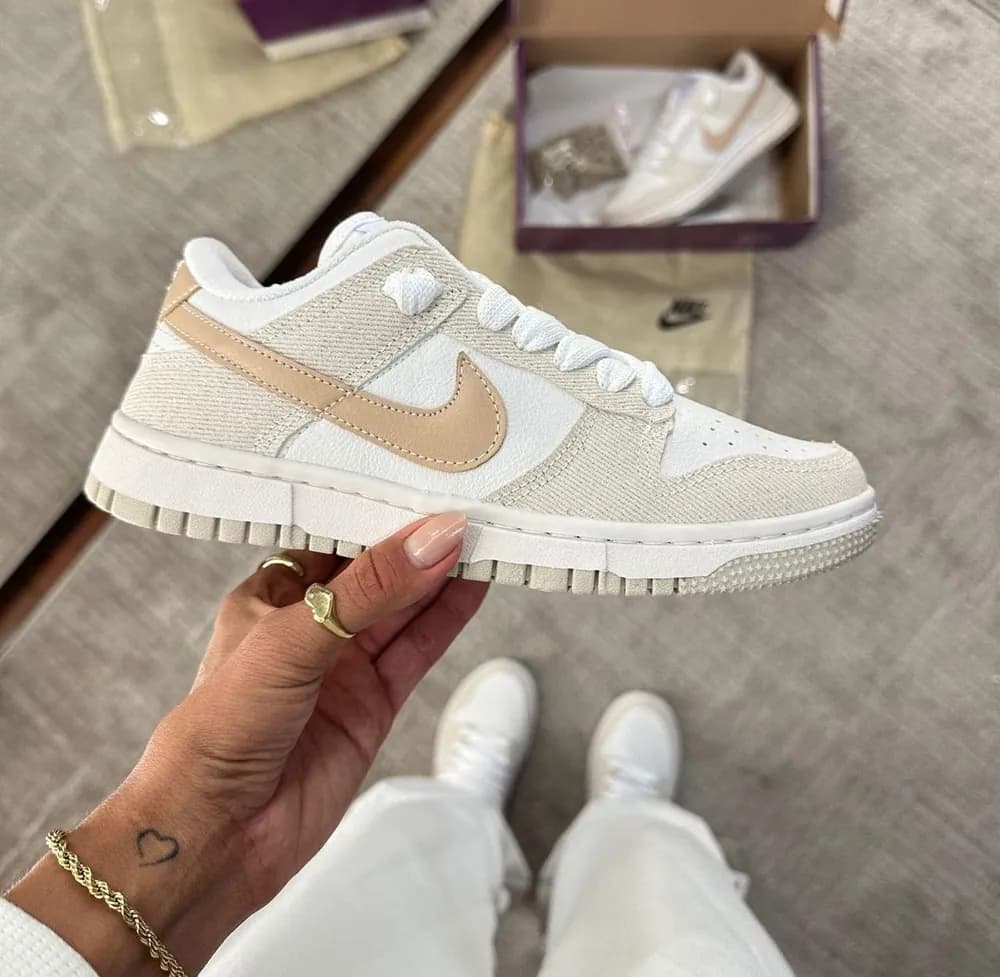 Tenis Nike Dunk Luxo Off/ Rose — foto 5
