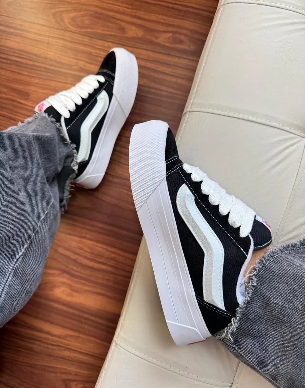 Tenis Vans KNU Plataforma Feminino — foto 3