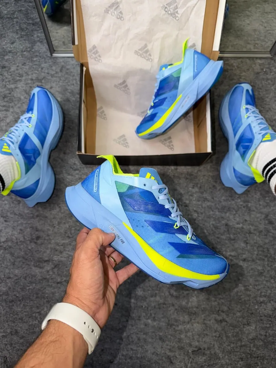 Tênis Adidas Adzero Adios Pro 3 Masculino — foto 1