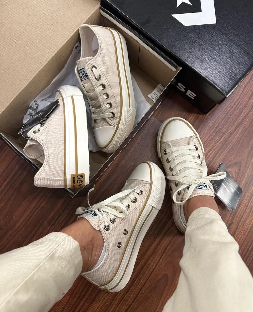 Tênis All Star Plataforma Lona Prime Feminino — foto 2