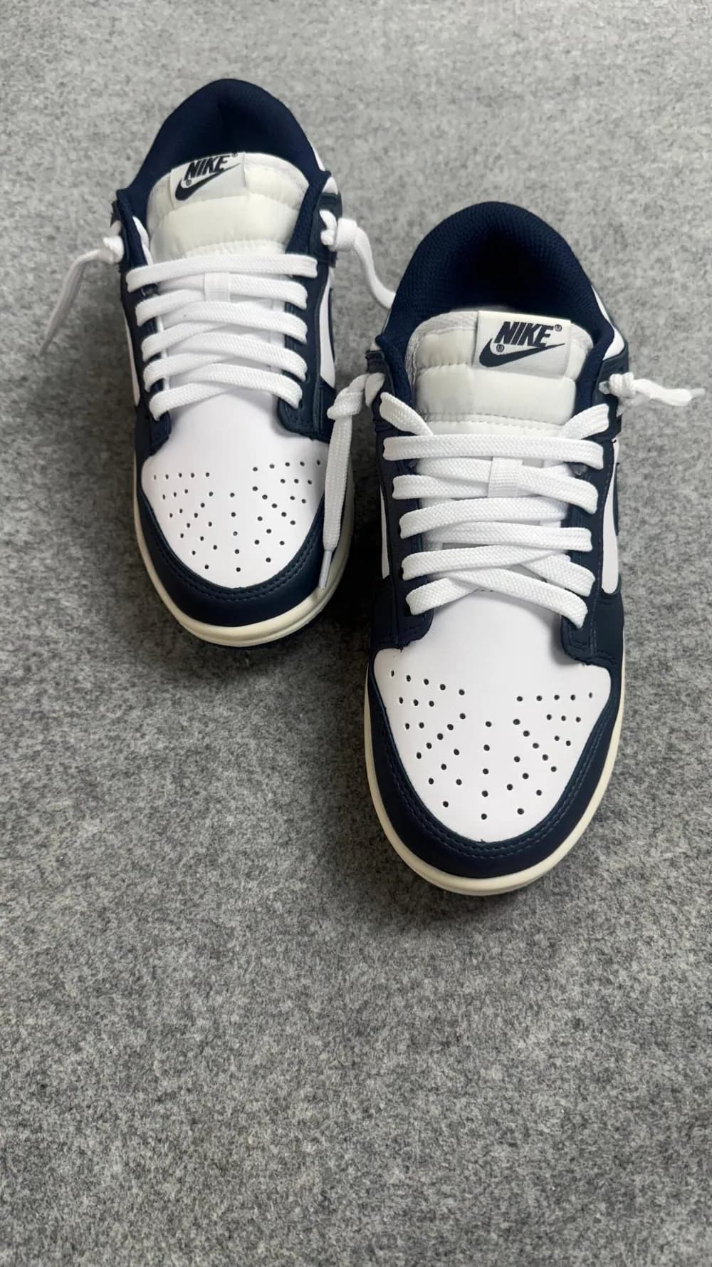 Tênis Nike Dunk low Pro Luxo Marinho/Branco — foto 5