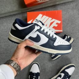 Tênis Nike Dunk low Pro Luxo Marinho/Branco