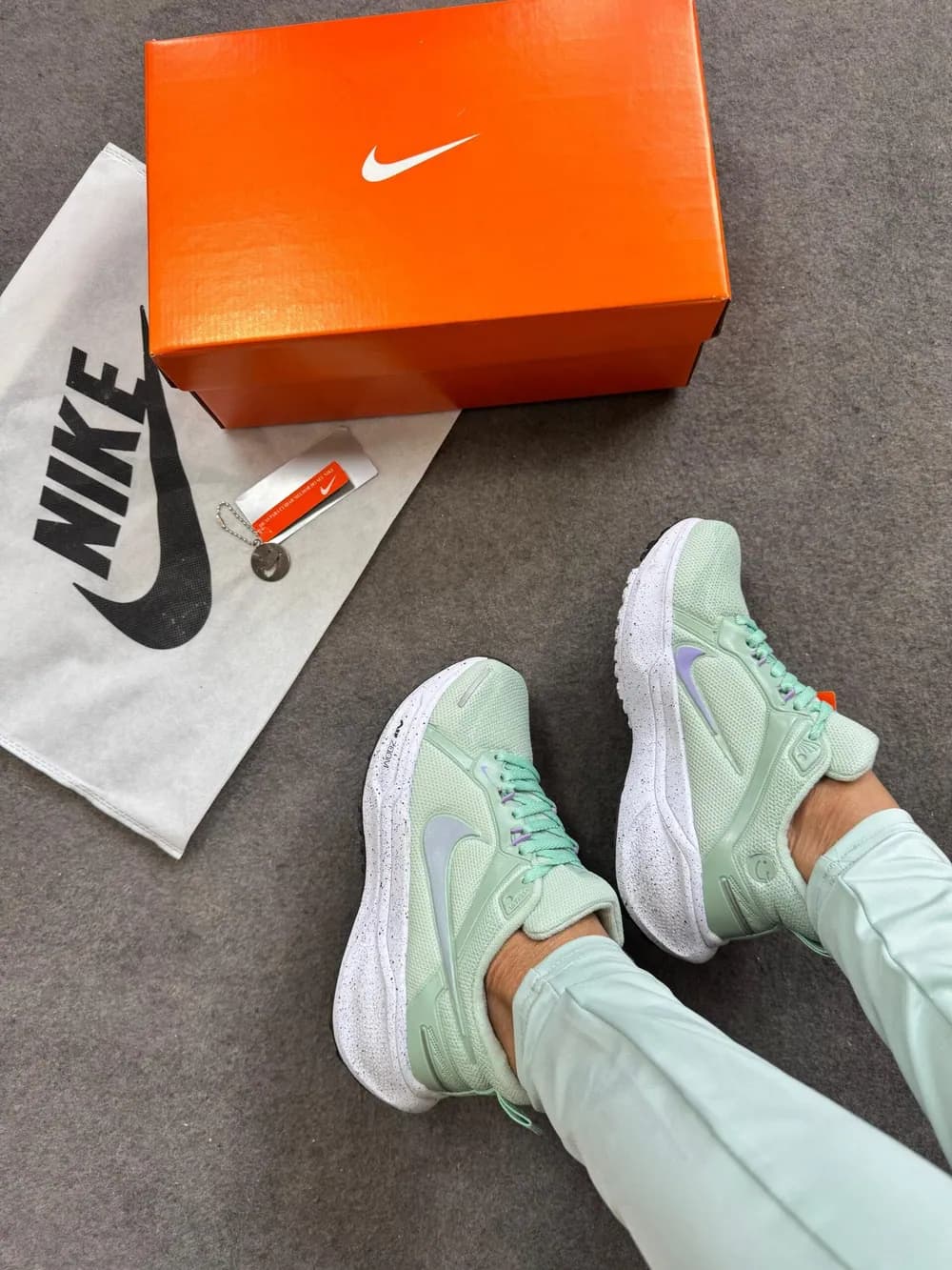 Tênis Nike Pegasus 41 Menta/Lilás — foto 3