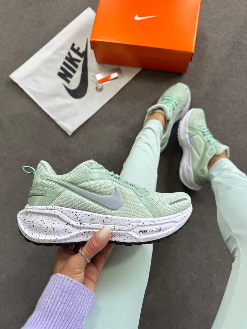 Tênis Nike Pegasus 41 Menta/Lilás — foto 4