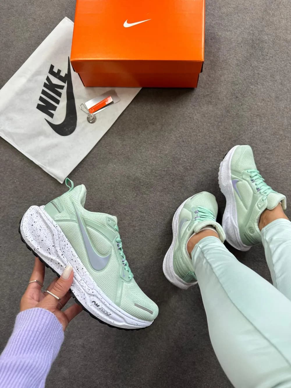 Tênis Nike Pegasus 41 Menta/Lilás — foto 5